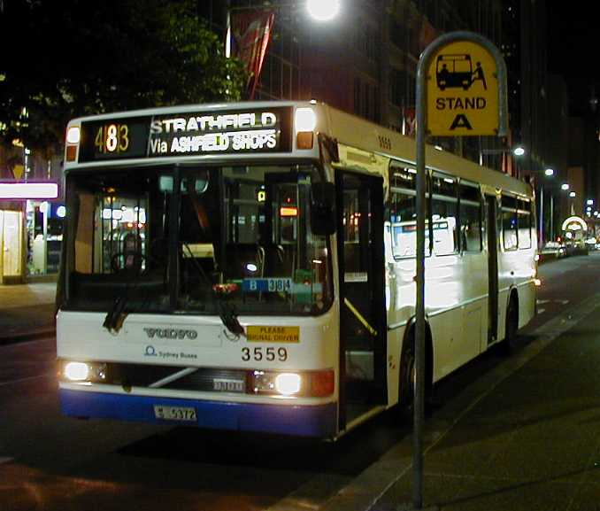 Sydney Buses Volvo B10B Custom ex North & Western